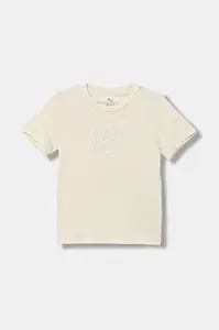 Dětské bavlněné tričko Puma ESS SCRIPT Tee G