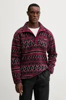 Sportovní mikina Columbia Helvetia II černá barva, vzorovaná, 2098461