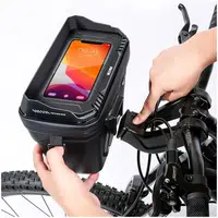 Cestovní pouzdro WILDMAN na řídítka kola na suchý zip, 3l (4"-7") XT8, černá