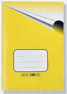 Bobo školní sešit 548 tečkovaný