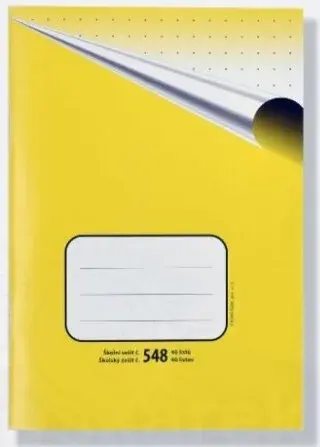 Bobo školní sešit 548 tečkovaný