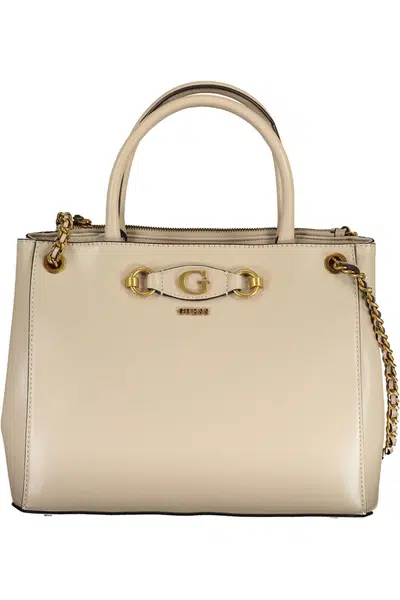 GUESS JEANS BEIGE WOMEN'S BAG