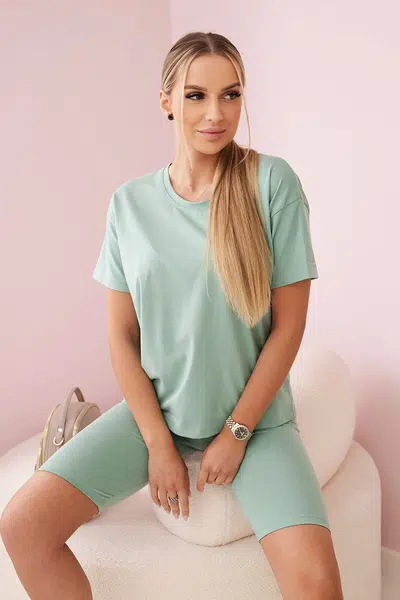 Set top+leggings dark mint
