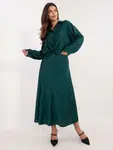 Skirt-DHJ-SD-19293.67-dark green