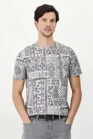 Bavlněné tričko Medicine pánské, béžová barva