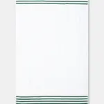 Velký bavlněný ručník Lacoste L Courtline Vert 90 x 150 cm