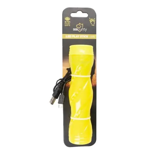 Duvo+ LED svítící hračka pro psy 17x4x4cm