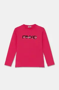 Pinko Up  Dětské bavlněné tričko s dlouhým rukávem