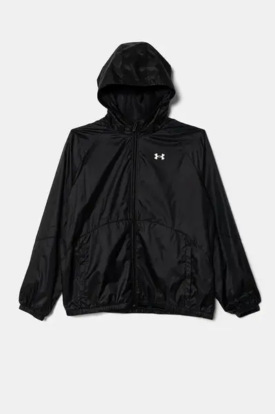 Dětská bunda Under Armour SPORT WINDBREAKER JKT černá barva, 1384206
