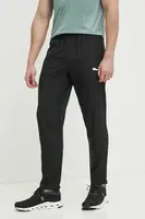 Tréninkové kalhoty Puma teamRISE Sideline černá barva, hladké, 657327