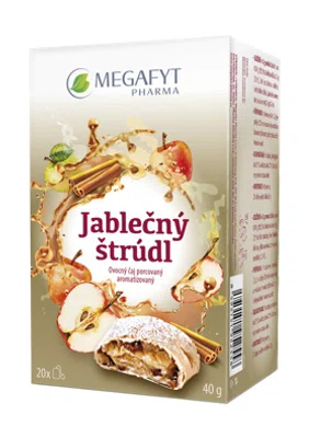 Megafyt Jablečný štrúdl porcovaný čaj 20x 2 g