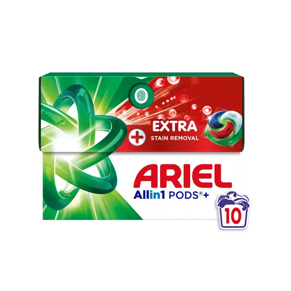 Ariel Extra Clean Allin1 kapsle na praní 10 ks