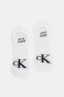Ponožky Calvin Klein Jeans 2-pack pánské, bílá barva, 701228809
