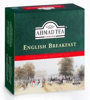 Ahmad Tea English Breakfast porcovaný čaj 100 x 2 g