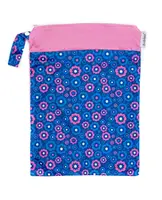 Bobánek Nepromokavá taška normal 1 ks modré květiny