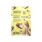 Beauty Formulas Maska na ruce s kokosovým olejem 1 pár