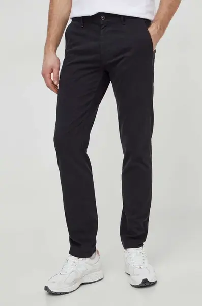BOSS Orange  chino kalhoty pánské bavlněné s elastanem Chino_slim
