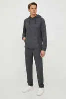 Mikina Pepe Jeans Mondra pánská, šedá barva, s kapucí, vzorovaná