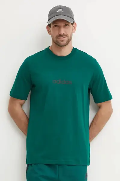 Bavlněné tričko adidas Essentials Linear