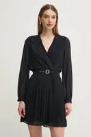 Šaty Morgan RAMALO tmavomodrá barva, mini, RAMALO