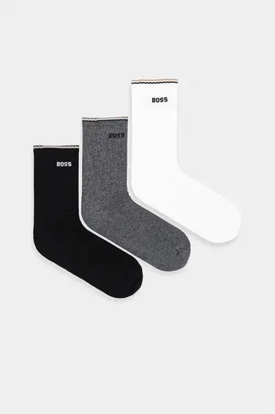 Ponožky BOSS 3P QS Rib Stripe CC 3-pack