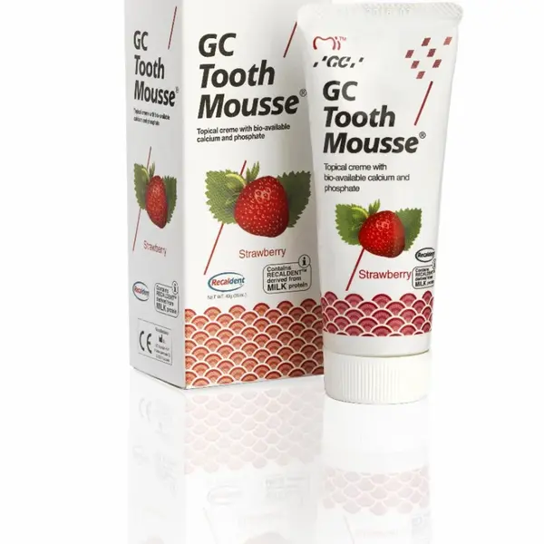 GC Tooth Mousse jahoda dentální krém 35 ml