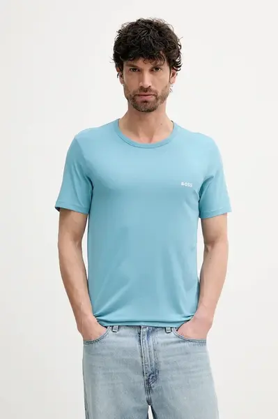 Bavlněné tričko BOSS 3-pack pánské, více barev, 50532470