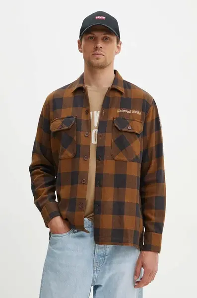 Košile Universal Works L/S Utility Shirt