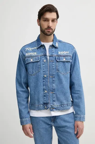 Džínová bunda Red Bull Racing x Pepe Jeans PRINTED RACE JACKET