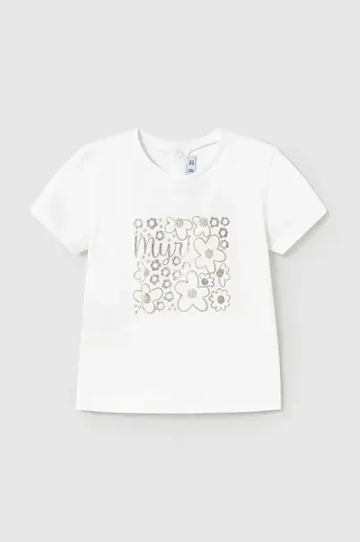 Dětské tričko Mayoral bílá barva, 105
