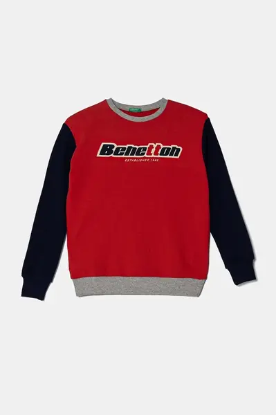 Dětská bavlněná mikina United Colors of Benetton