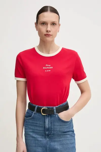 Bavlněné tričko Tommy Hilfiger