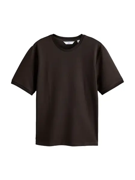 Next Tričko  tmavohnedá