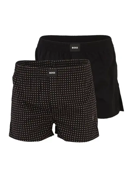 BOSS Boxerky 'Peach'  brokátová / čierna / biela
