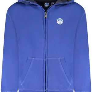 Detská mikina na zips NORTH SAILS modrá