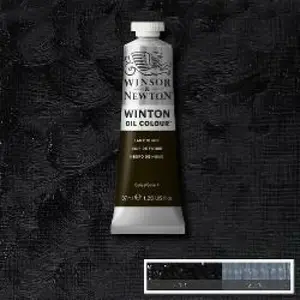 Olejová barva Winton 37ml – 337 lamp black