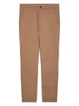 KnowledgeCotton Apparel Chino nohavice 'Luca'  hnedá