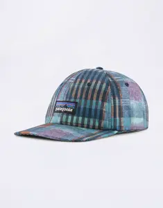 Patagonia P-6 Label Trad Cap Melt Away: Still Blue