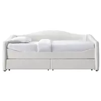 Posteľ Caydence 90 krémová