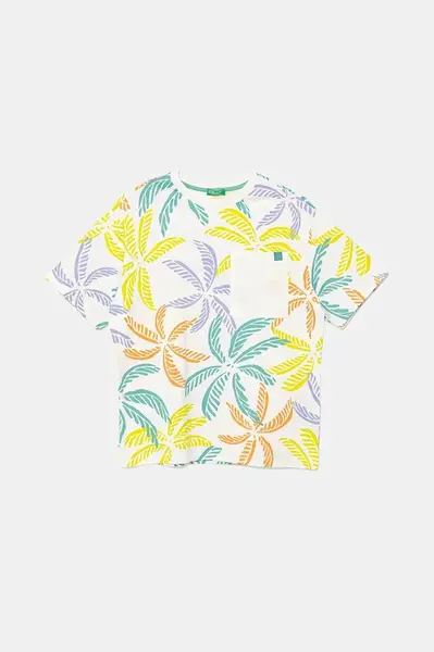 Dětské bavlněné tričko United Colors of Benetton