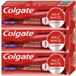 Colgate Zubní pasta Max White Ultra Protect Trio 3 x 50 ml