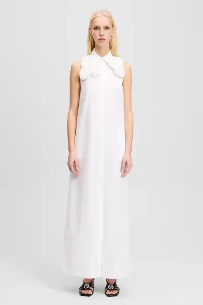 Bavlněné šaty Karl Lagerfeld