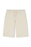 Dětské kraťasy HUGO béžová barva, G00364