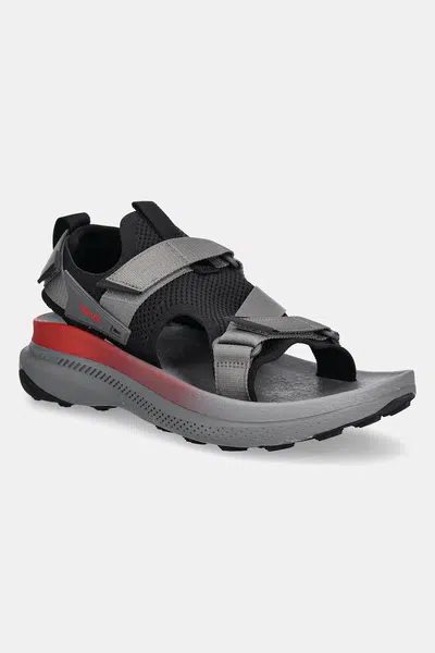 Sandály Teva Aventrail pánské, šedá barva, 1156150