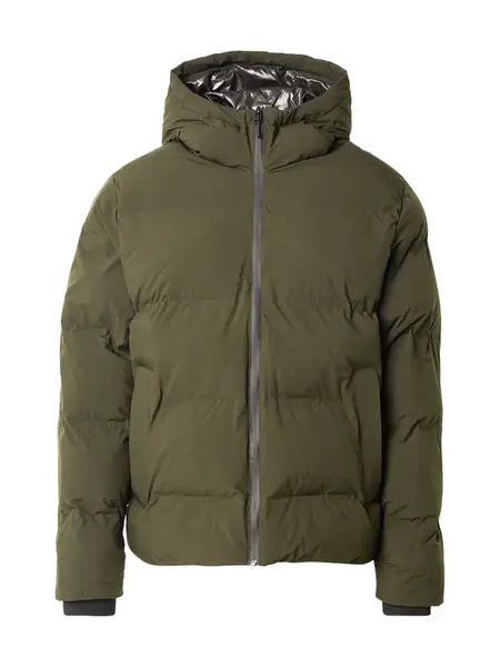 JACK & JONES Prechodná bunda 'JWHPLANET'  tmavozelená