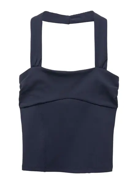 Pull&Bear Top  námornícka modrá