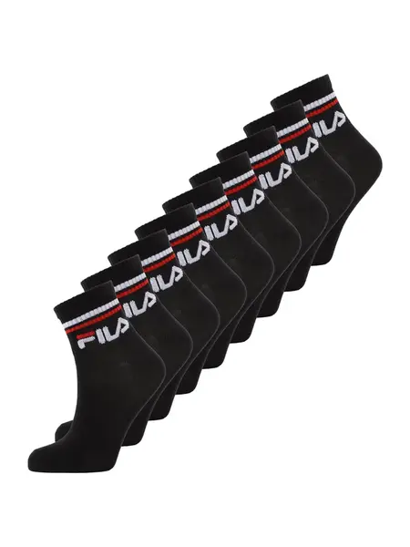 FILA Ponožky  červená / čierna / biela