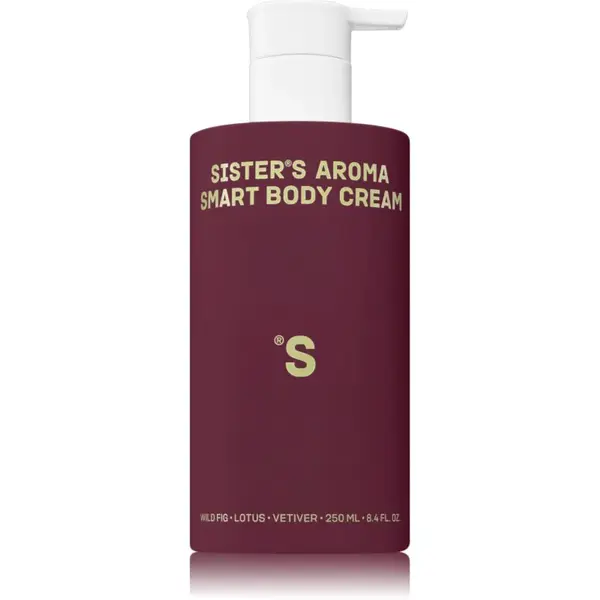 Sister's Aroma Smart Body Cream Fig tělový krém s hydratačním účinkem 250 ml