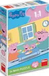 Puzzle Peppa Pig: Oběd 24 dílků maxi (poškozená)