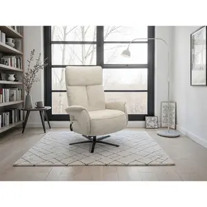 Sit & More RELAXAČNÍ KŘESLO, textil, pískové barvy